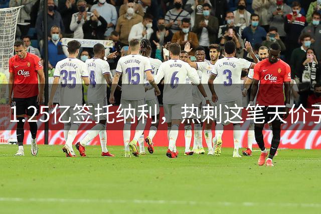1.25亿签托纳利，热刺这笔天价引援值不值？他改变不了热刺